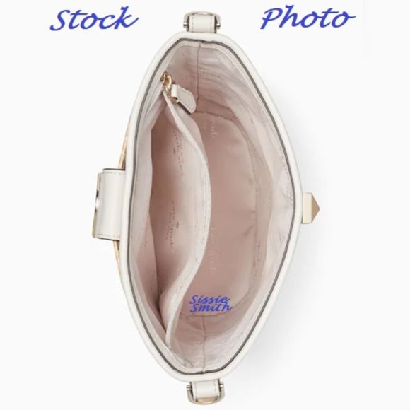 ♠️ Kate Spade ♠️ Mini Audrey Bucket Bag & Wallet in Straw & Leather - Picture 14 of 16